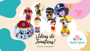 Lee más sobre el artículo Paw Patrol: amigurumis muñecos y gorros tejidos