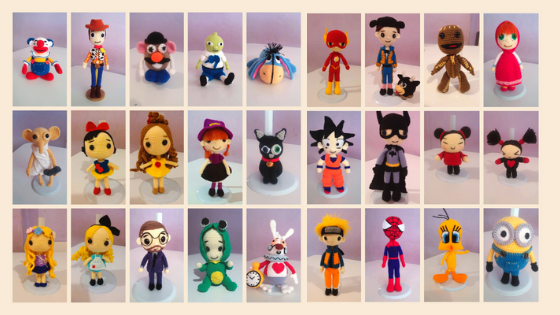 En este momento estás viendo Amigurumis de Manitas Tejiendo