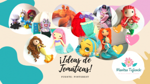 Lee más sobre el artículo La Sirenita: amigurumis y colas de sirena tejidas