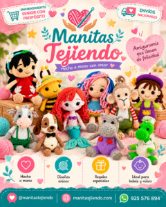Lee más sobre el artículo Amigurumis personalizados en Perú: muñecos tejidos a crochet para regalar y sorprender